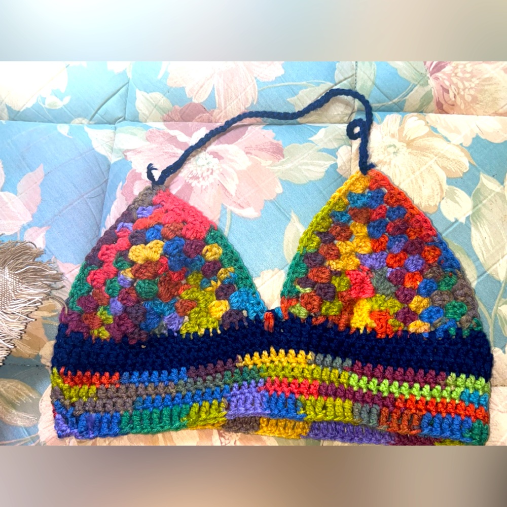 Crochet bralette